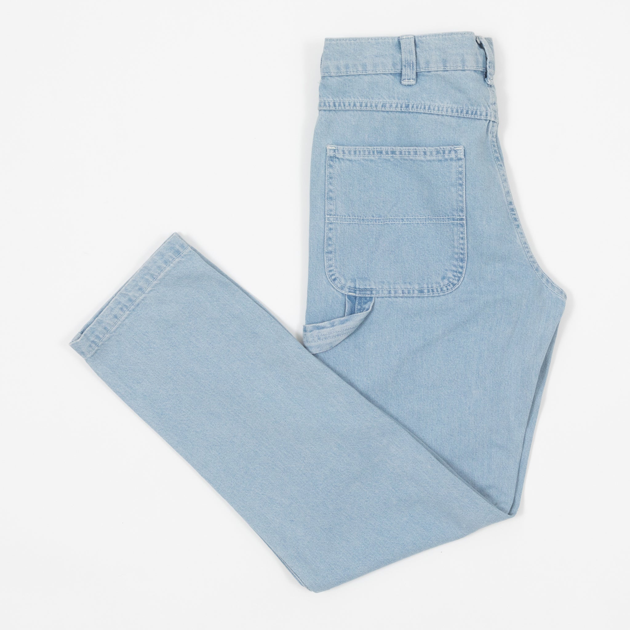 DICKIES Garyville Straight Fit Denim Pants in VINTAGE BLUE