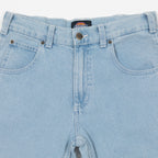 DICKIES Garyville Straight Fit Denim Pants in VINTAGE BLUE