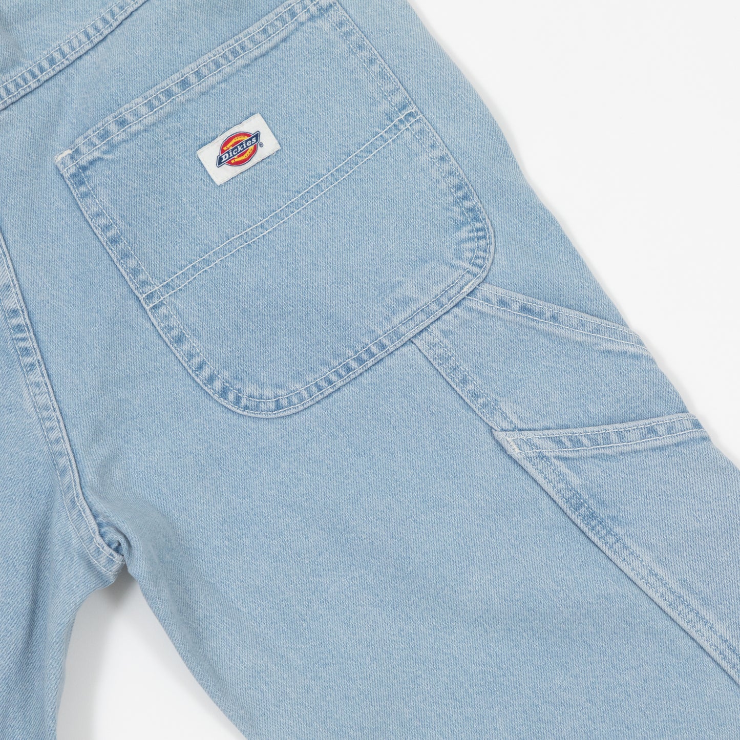 DICKIES Garyville Straight Fit Denim Pants in VINTAGE BLUE