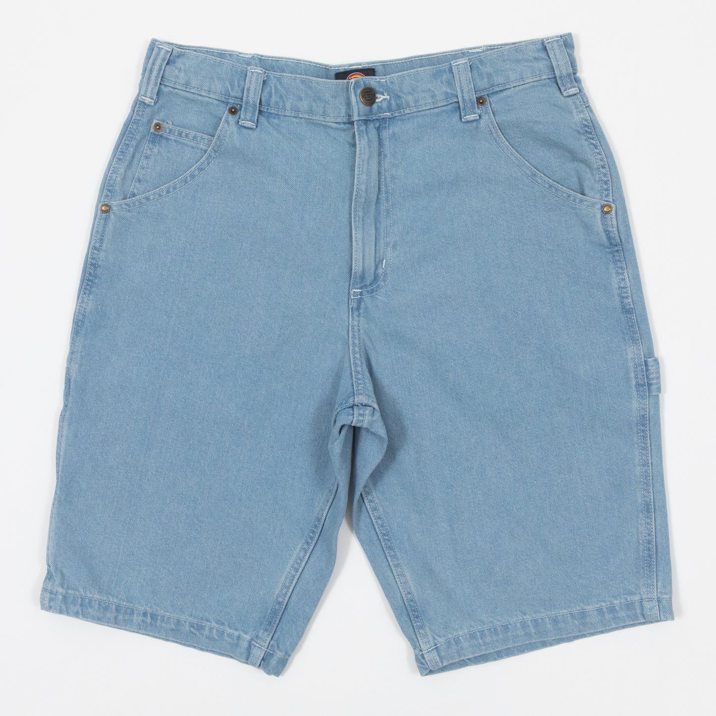 DICKIES Garyville Denim Shorts in VINTAGE AGED BLUE