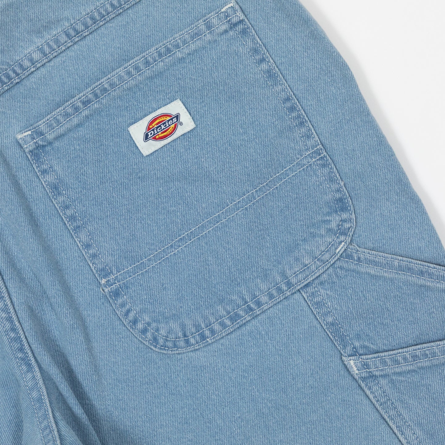 DICKIES Garyville Denim Shorts in VINTAGE AGED BLUE