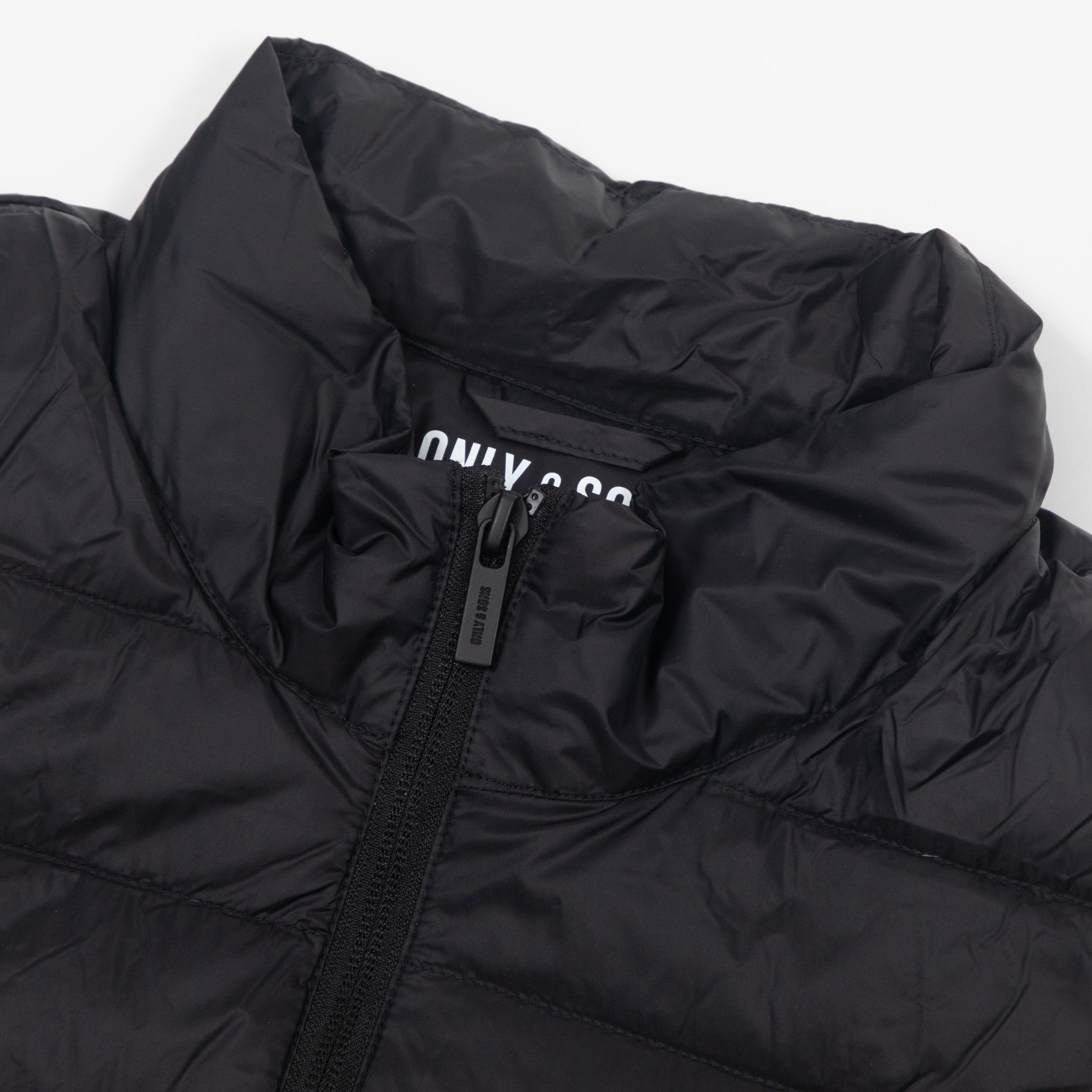 ONLY & SONS Gavin Light Down Jacket in BLACK