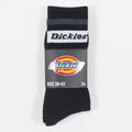 DICKIES Genola 2 Pack Socks in BLACK & WHITE