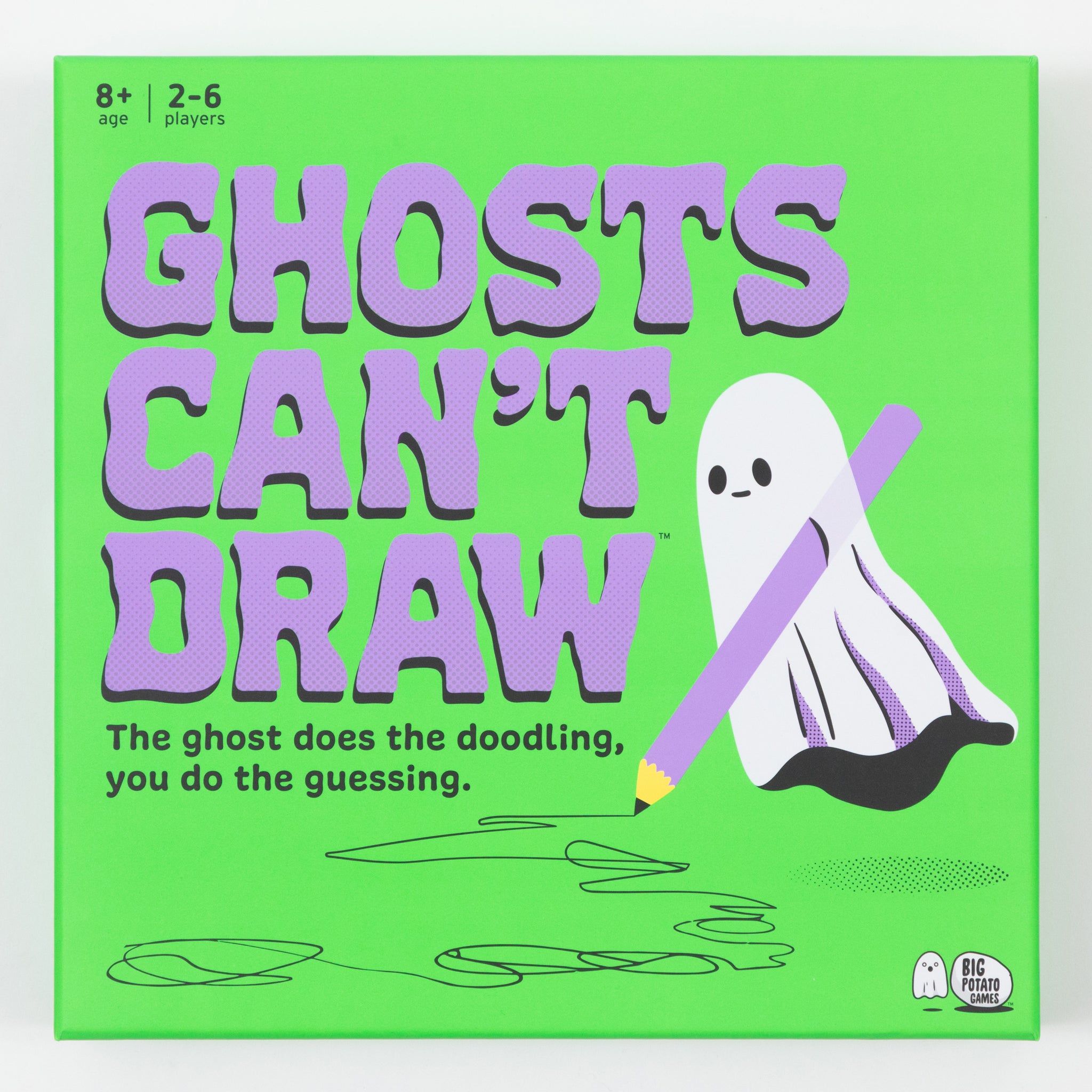 BIG POTATO GAMES Ghosts Can't Draw Board Game