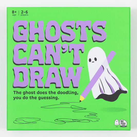 BIG POTATO GAMES Ghosts Can't Draw Board Game