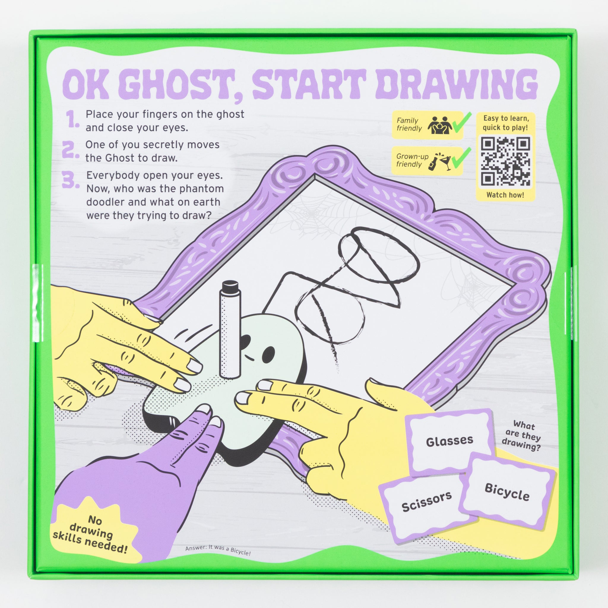 BIG POTATO GAMES Ghosts Can't Draw Board Game