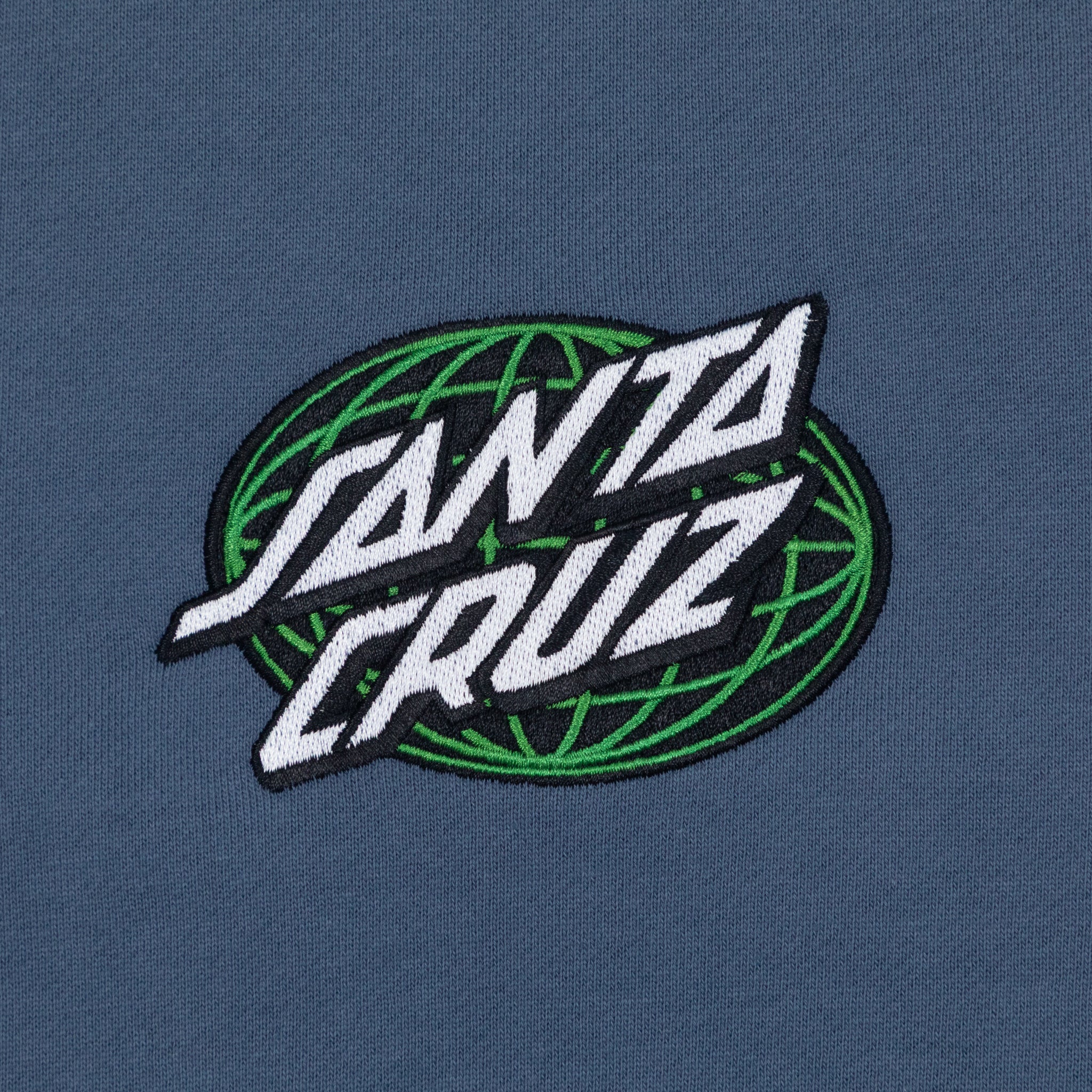 SANTA CRUZ Global Oval Dot Sweatshirt in HERITAGE BLUE
