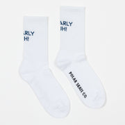 POLAR SKATE CO. Gnarly Huh Socks in NAVY