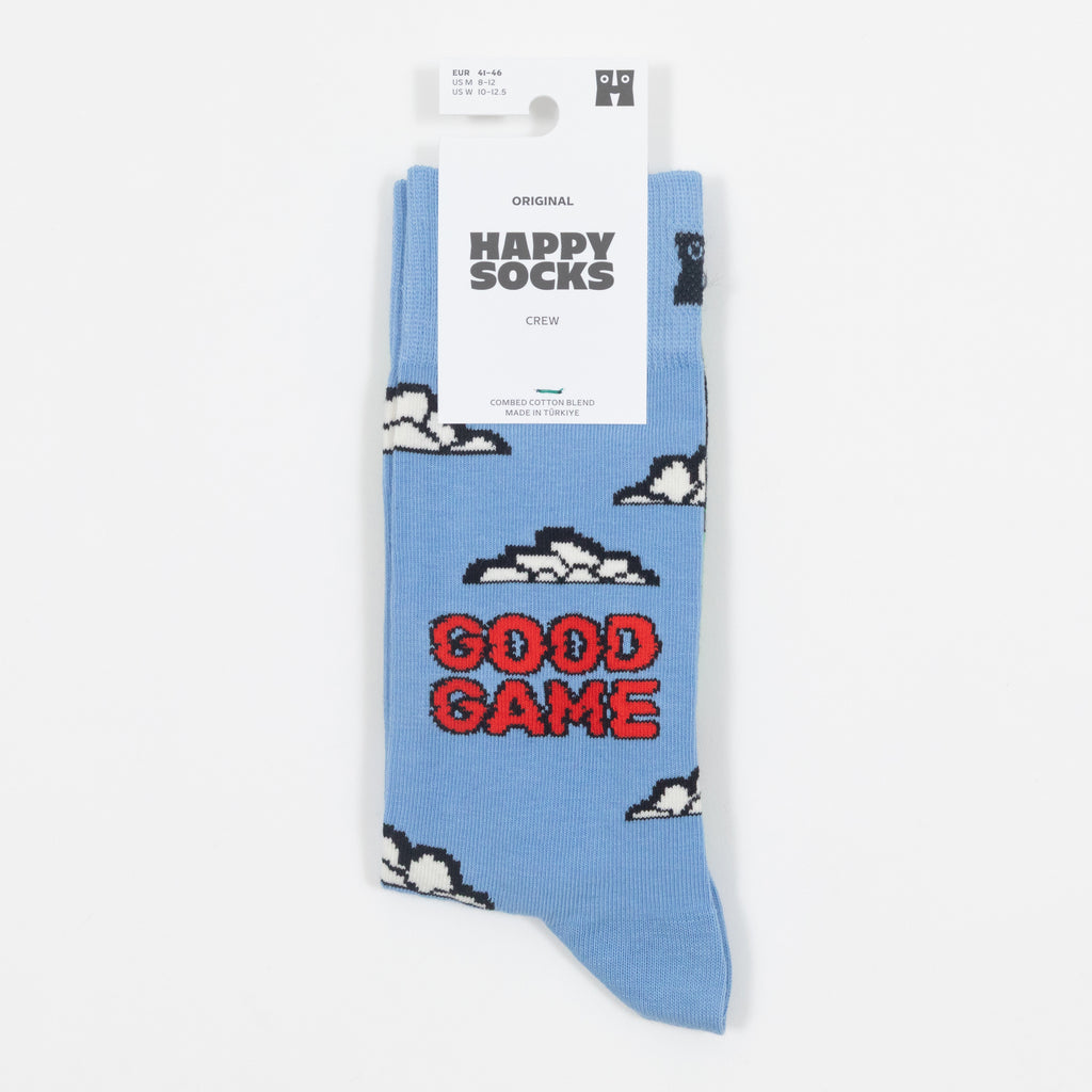 HAPPY SOCKS Good Game Socks in LIGHT BLUE