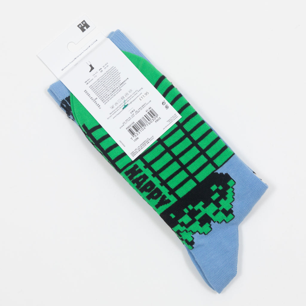 HAPPY SOCKS Good Game Socks in LIGHT BLUE