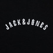 JACK & JONES Graphic Sweatshirt in BLACK
