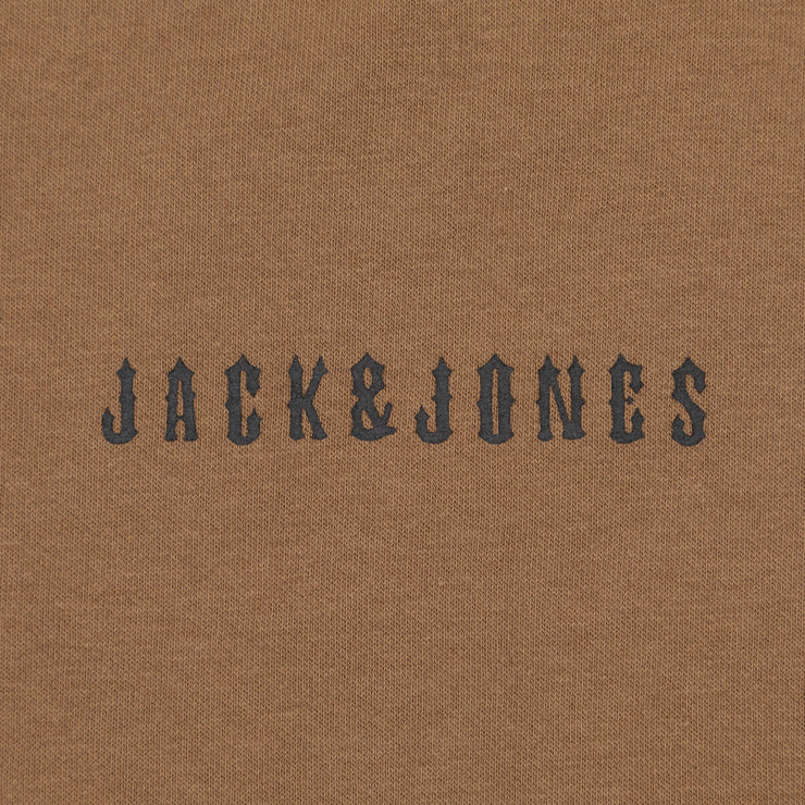 JACK & JONES Graphic Sweatshirt in TAN