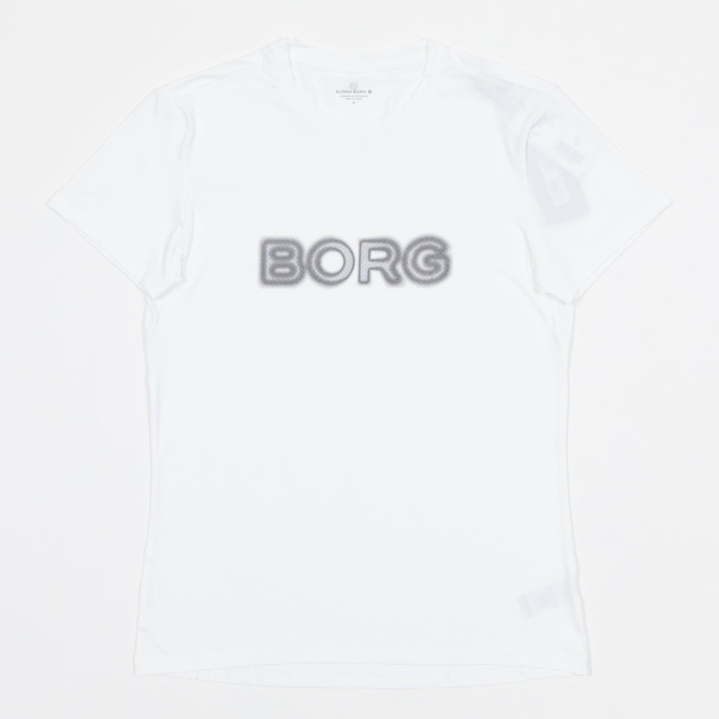 BJORN BORG Graphic T-Shirt in WHITE