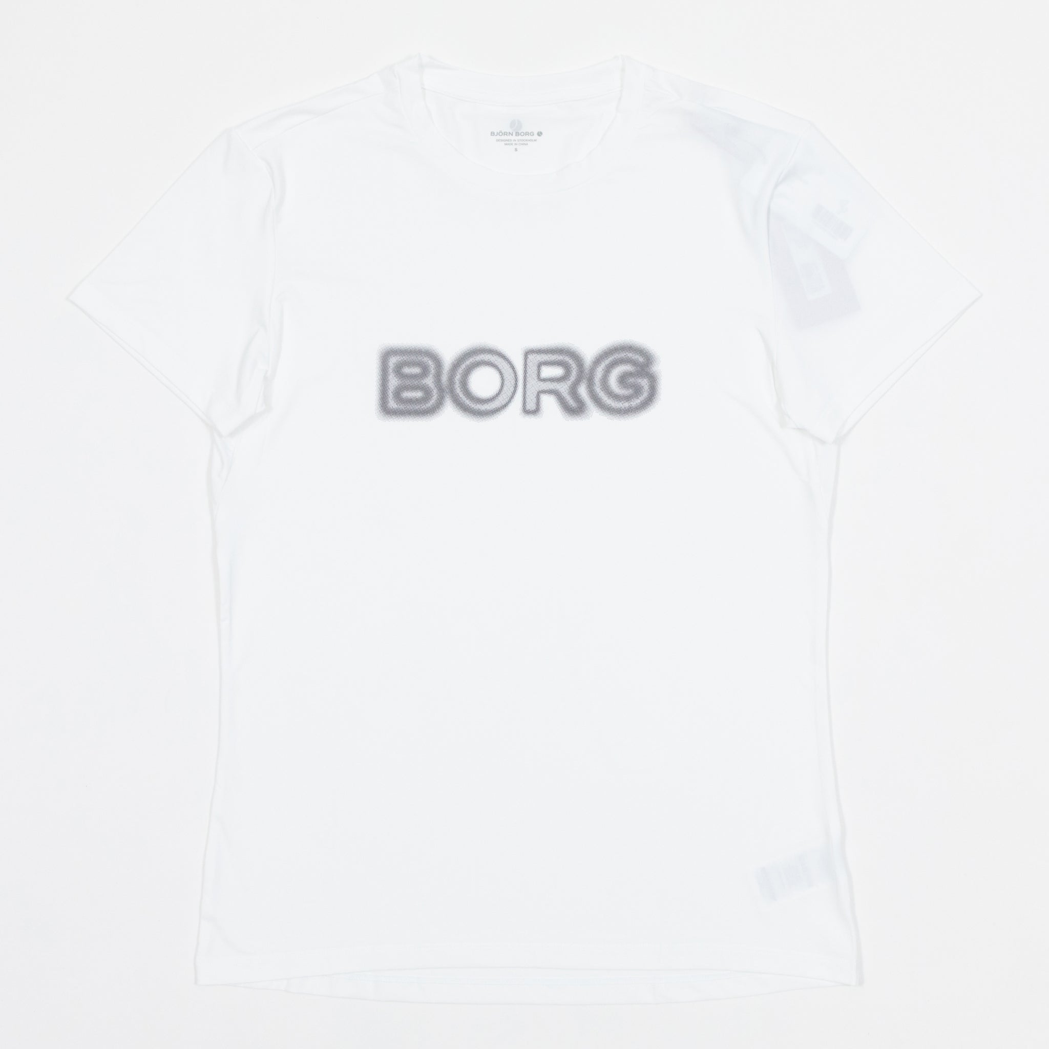 BJORN BORG Graphic T-Shirt in WHITE