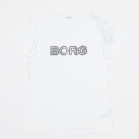 BJORN BORG Graphic T-Shirt in WHITE