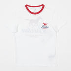 Womens BRIXTON Graphic T-Shirt in WHITE