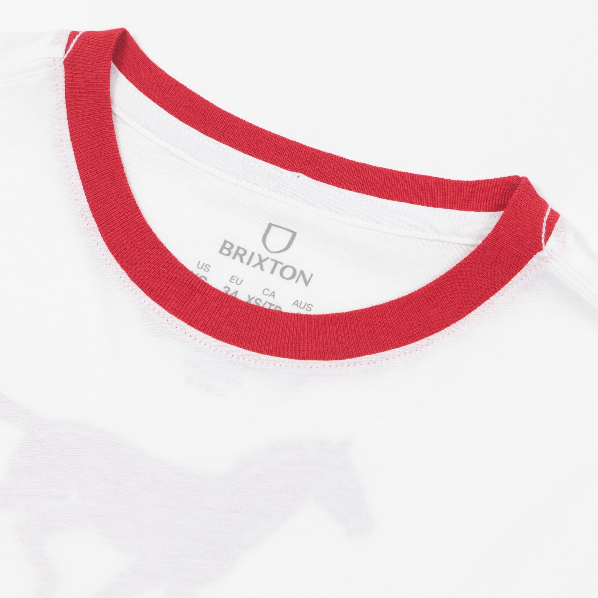 Womens BRIXTON Graphic T-Shirt in WHITE