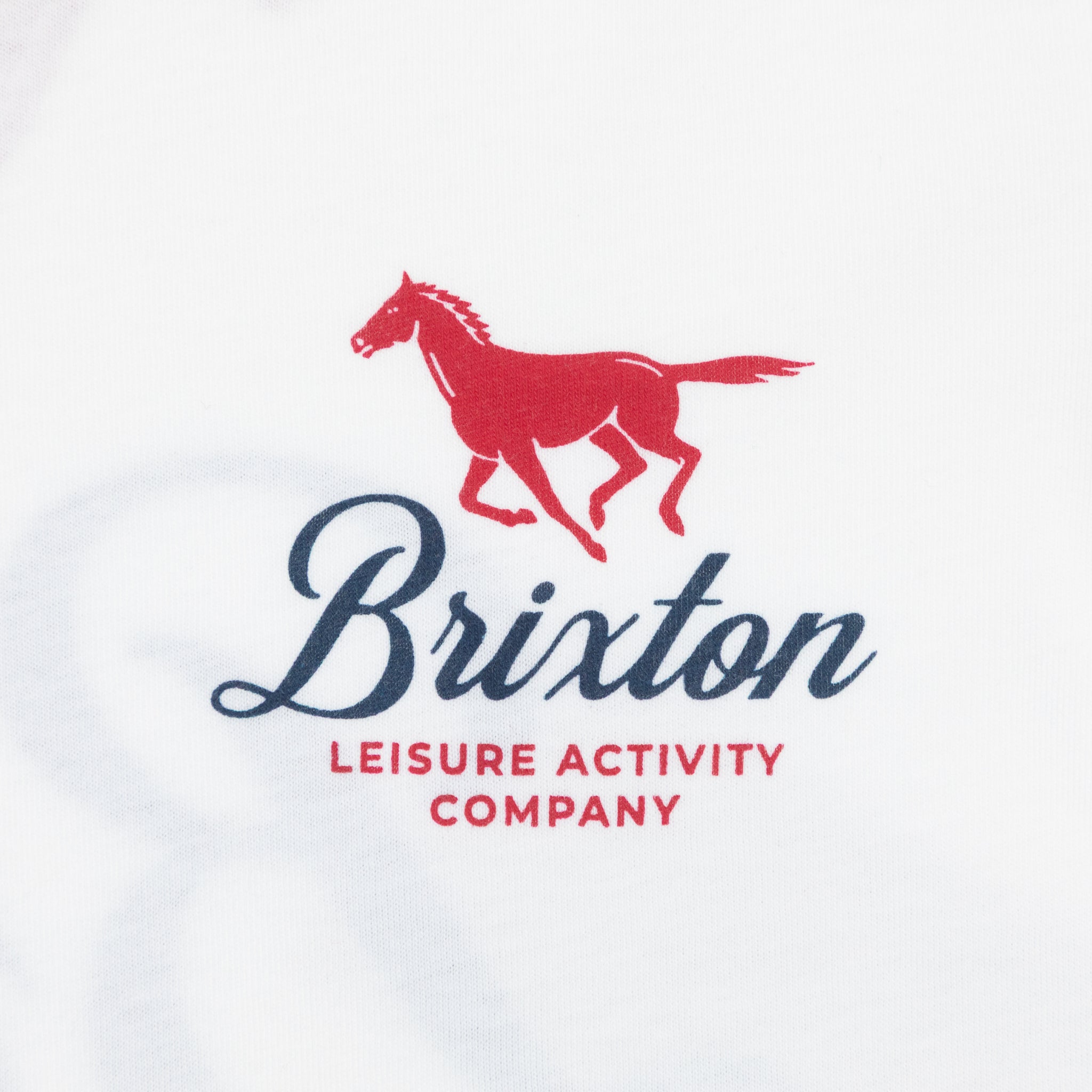 Womens BRIXTON Graphic T-Shirt in WHITE