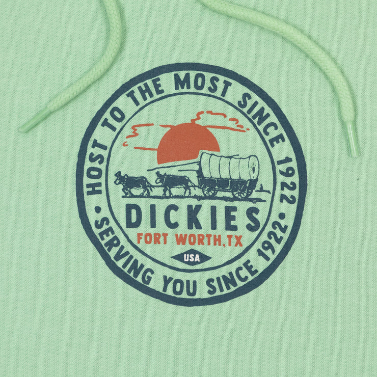 DICKIES Greensburg Hoodie in QUIET GREEN