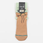 Kids STANCE Grogu Hungry Socks in GREEN