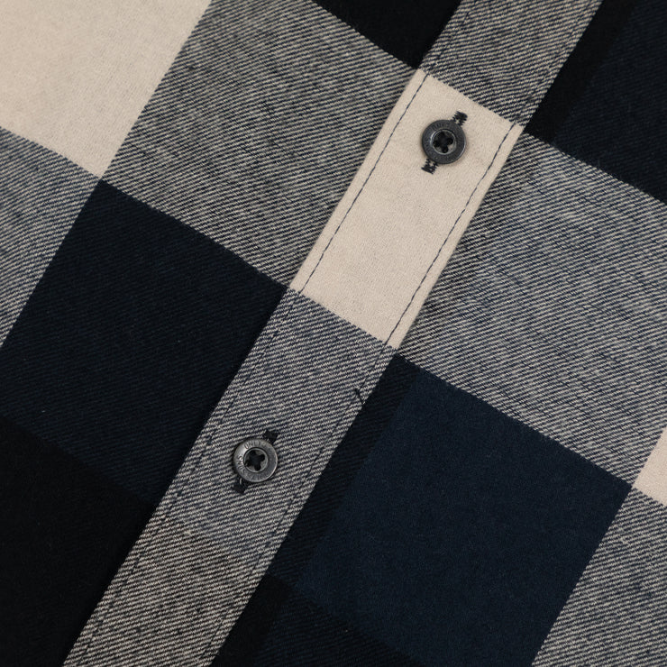 ONLY & SONS Gudmund Check Shirt in DARK NAVY & BEIGE