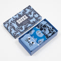 HAPPY SOCKS 3-Pack Blue Cats Socks Gift Set