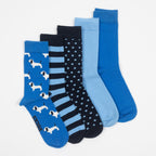 HAPPY SOCKS 5-Pack Everyday Dog Socks