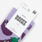 HAPPY SOCKS Angry Eggplant Socks in LIGHT PURPLE