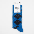 HAPPY SOCKS Argyle Socks in BLUE