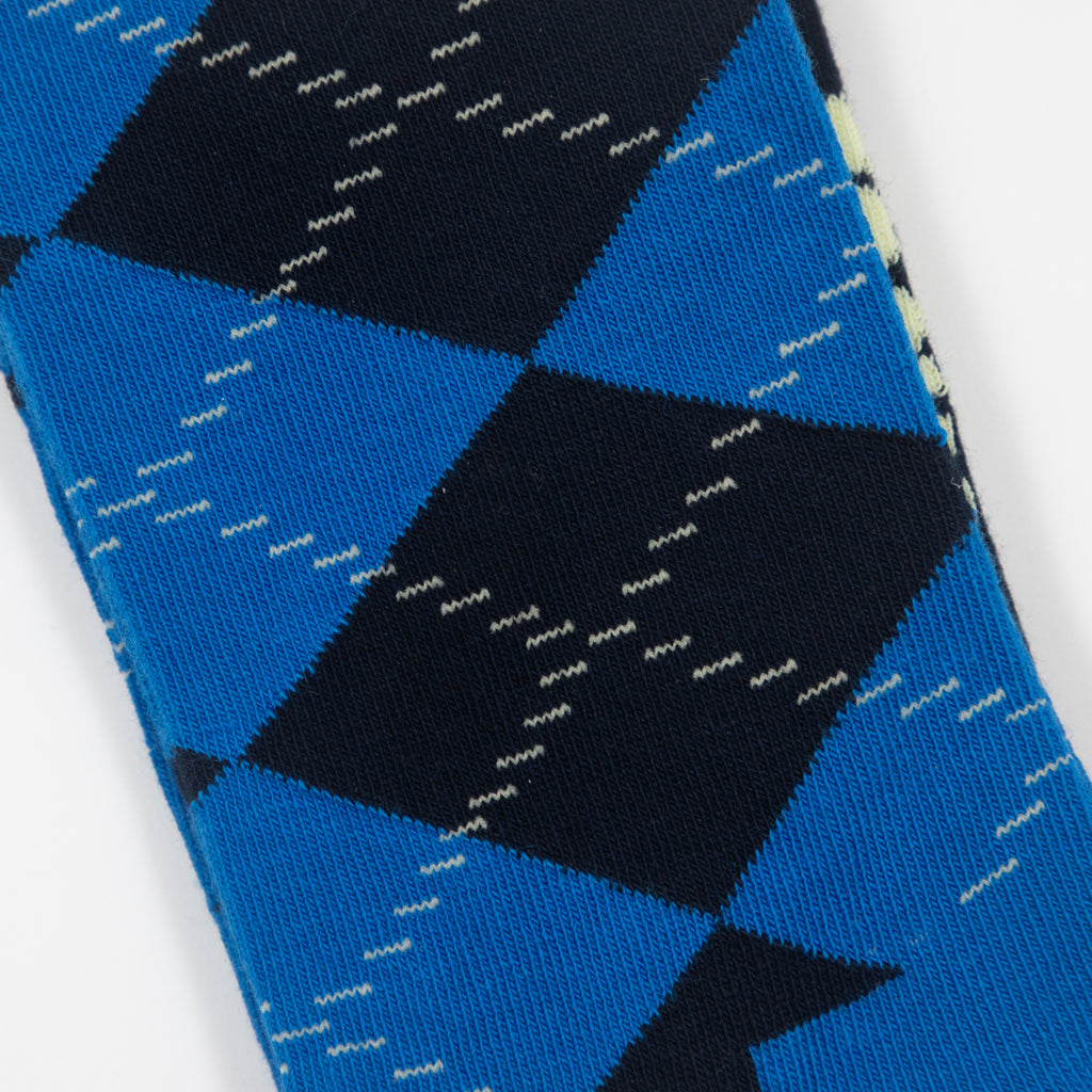 HAPPY SOCKS Argyle Socks in BLUE