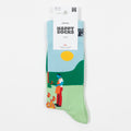 HAPPY SOCKS BBQ Socks in LIGHT GREEN