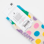 HAPPY SOCKS Big Dot Socks in WHITE