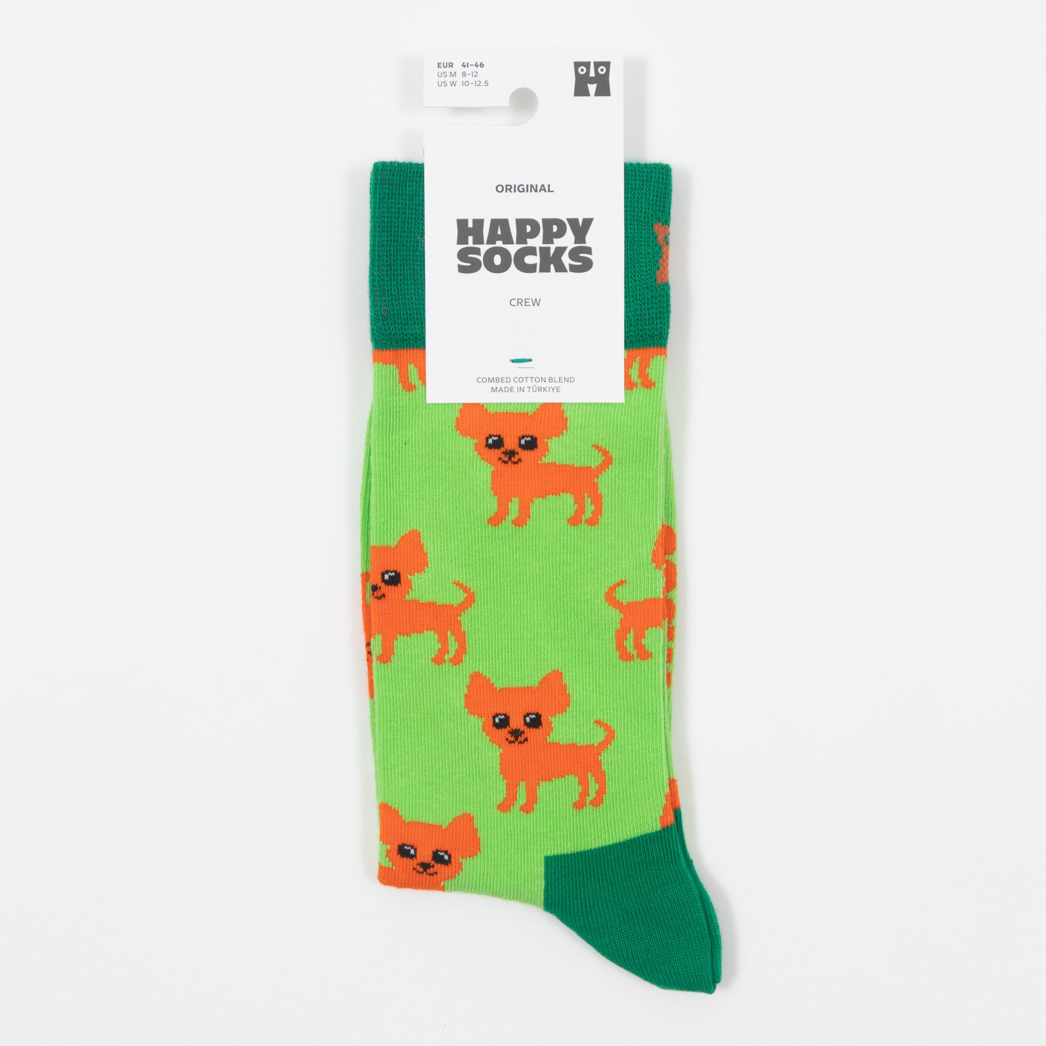 HAPPY SOCKS Chihuahua Socks in LIGHT GREEN