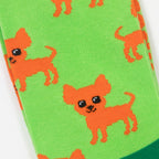 HAPPY SOCKS Chihuahua Socks in LIGHT GREEN