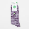 HAPPY SOCKS Crazy Rat Sneaker Socks in PURPLE
