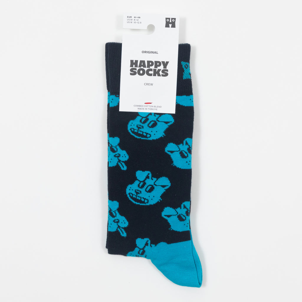 HAPPY SOCKS Dog Socks in NAVY