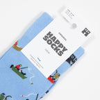 HAPPY SOCKS Fishing Boat Sock in LIGHT BLUE