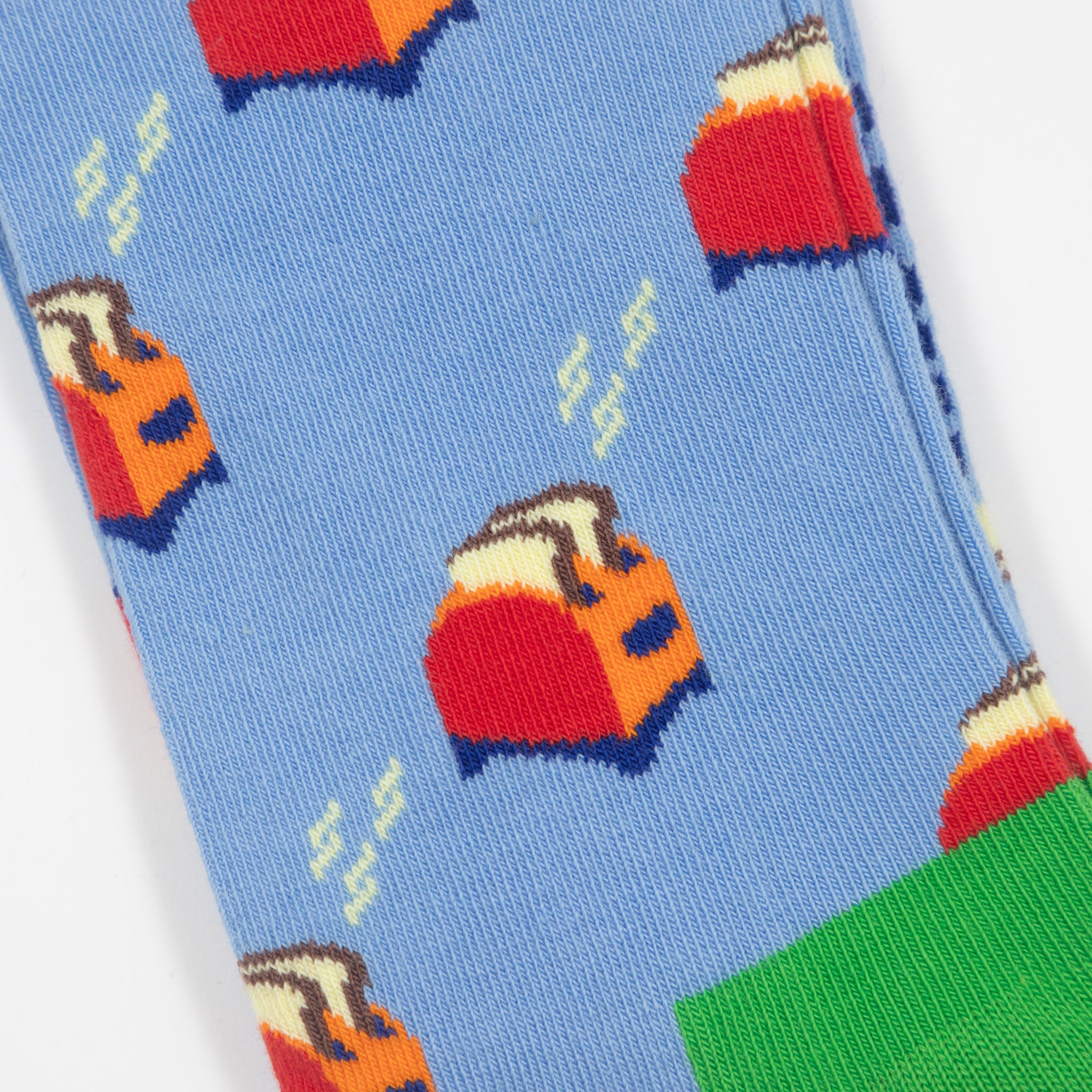 HAPPY SOCKS Have A Toast Socks in LIGHT BLUE