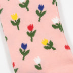 HAPPY SOCKS Mini Tulip Socks in LIGHT PINK