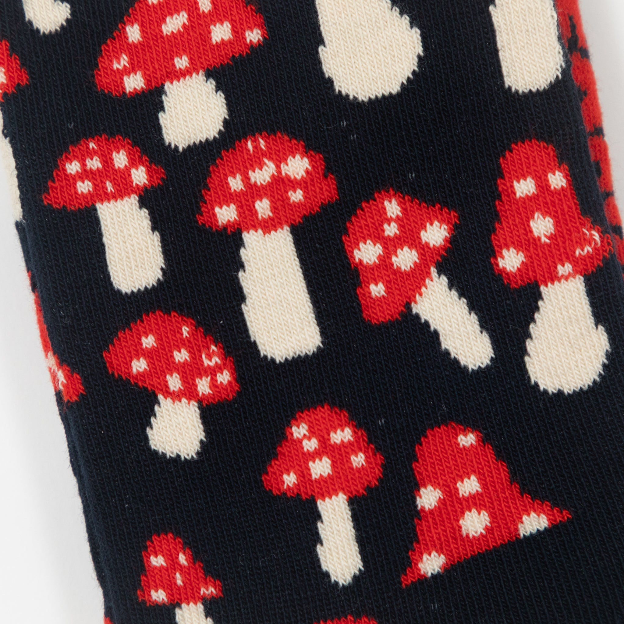 HAPPY SOCKS Mushroom Socks in NAVY