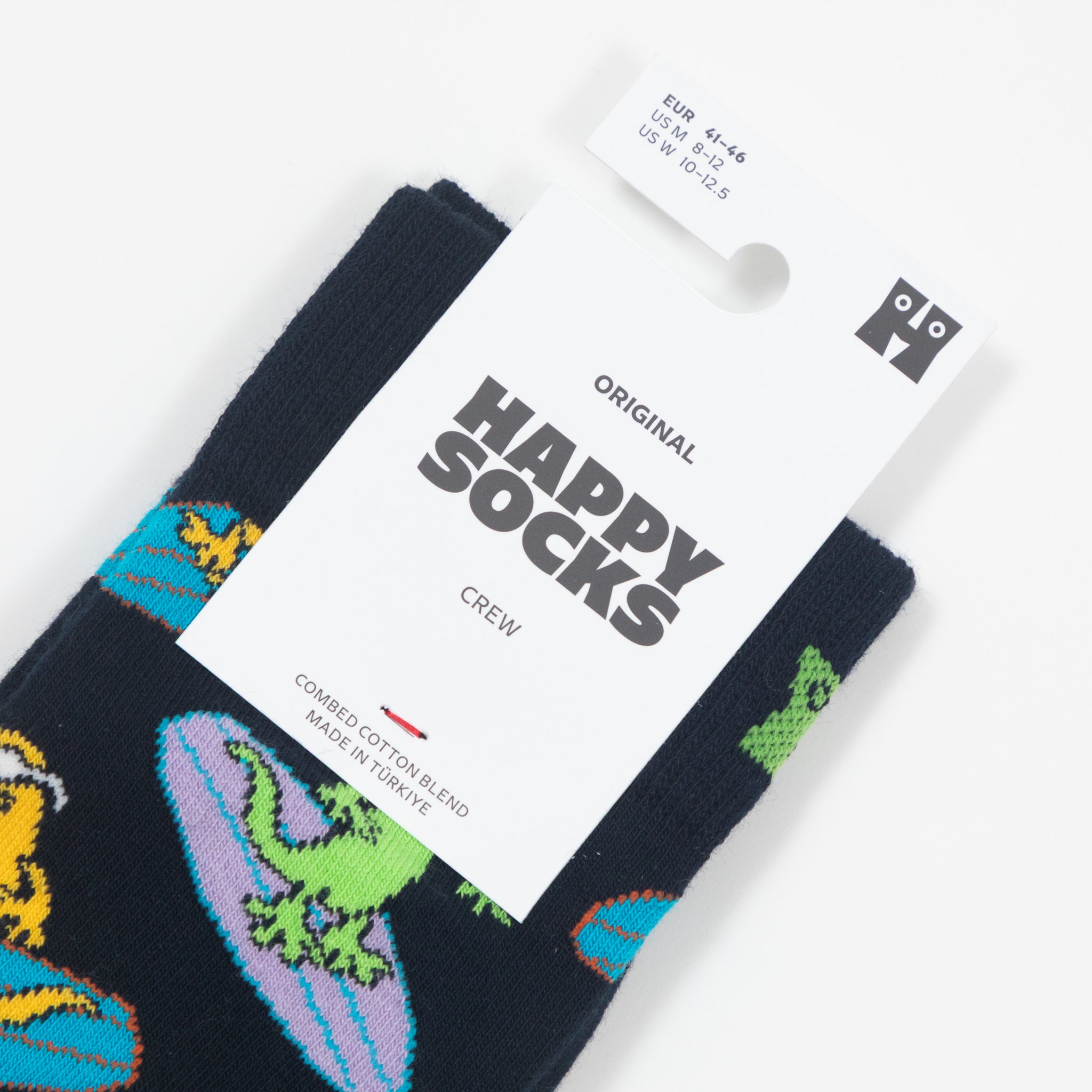 HAPPY SOCKS Surf Lizard Socks in NAVY