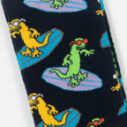 HAPPY SOCKS Surf Lizard Socks in NAVY