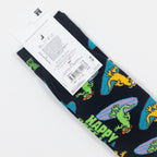 HAPPY SOCKS Surf Lizard Socks in NAVY