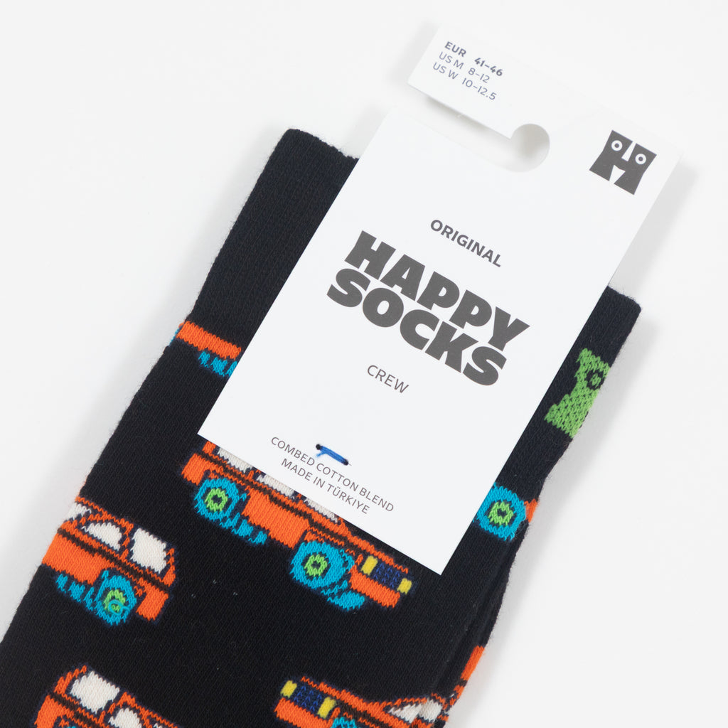 HAPPY SOCKS SUV Sock Socks in BLACK
