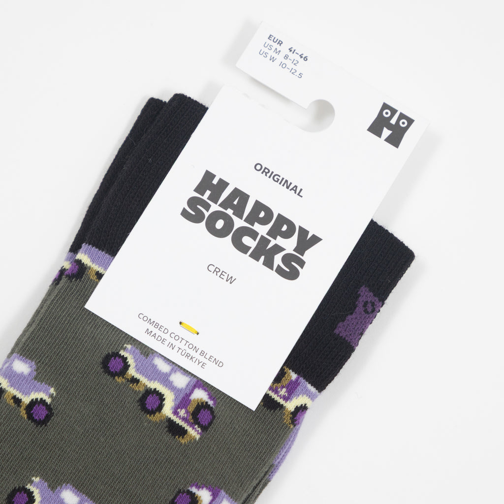 HAPPY SOCKS SUV Socks in DARK GREEN