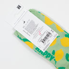 HAPPY SOCKS Lemon Short Crew Socks in LIGHT GREEN