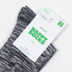 HAPPY SOCKS Skull Sneaker Socks in BLACK