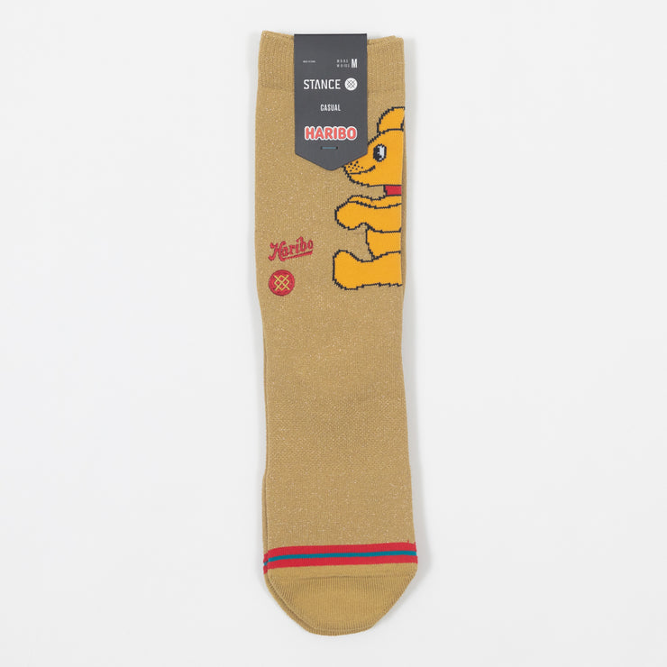 STANCE x HARIBO Gummie Bear Socks in GOLD