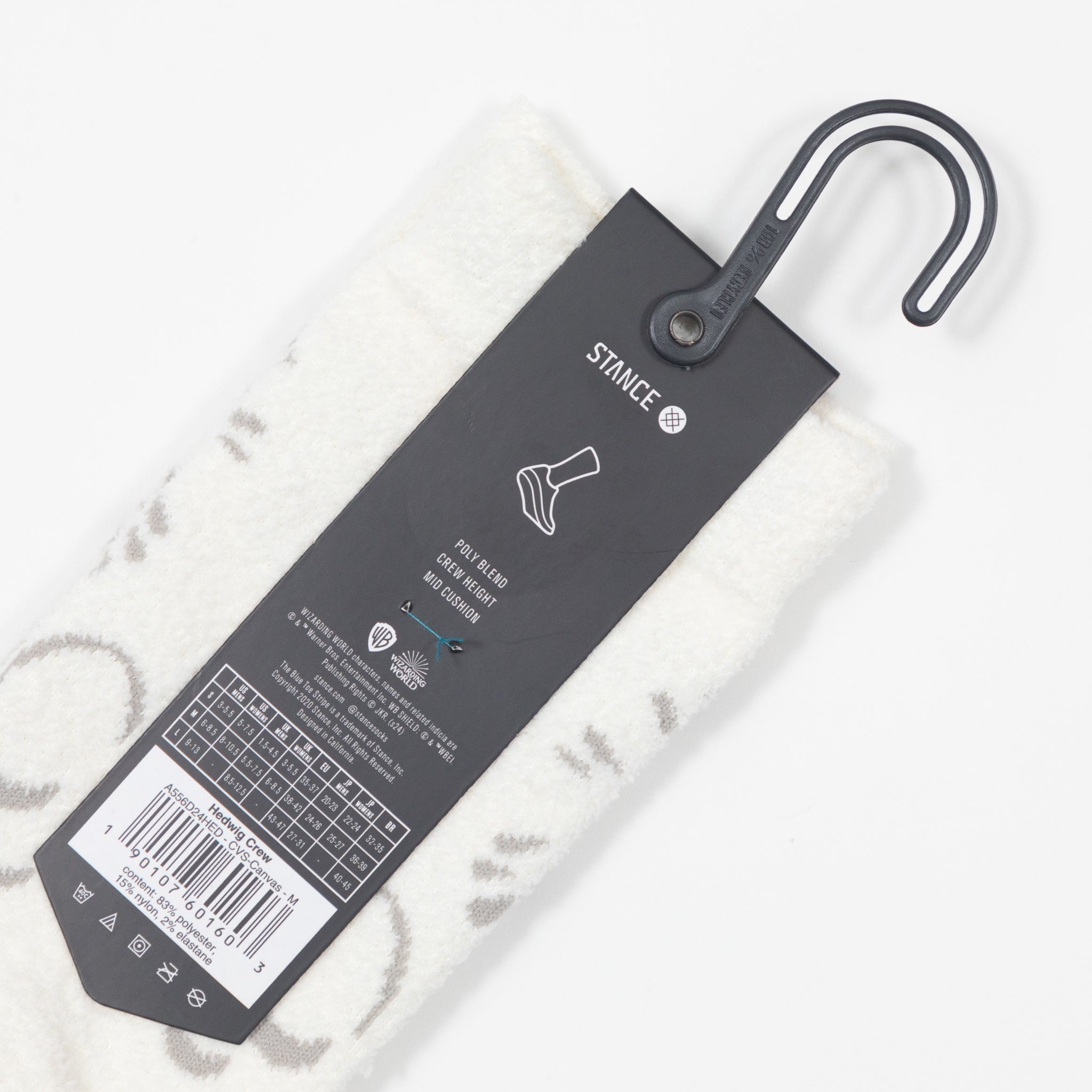 STANCE X HARRY POTTER Hedwig Socks in WHITE