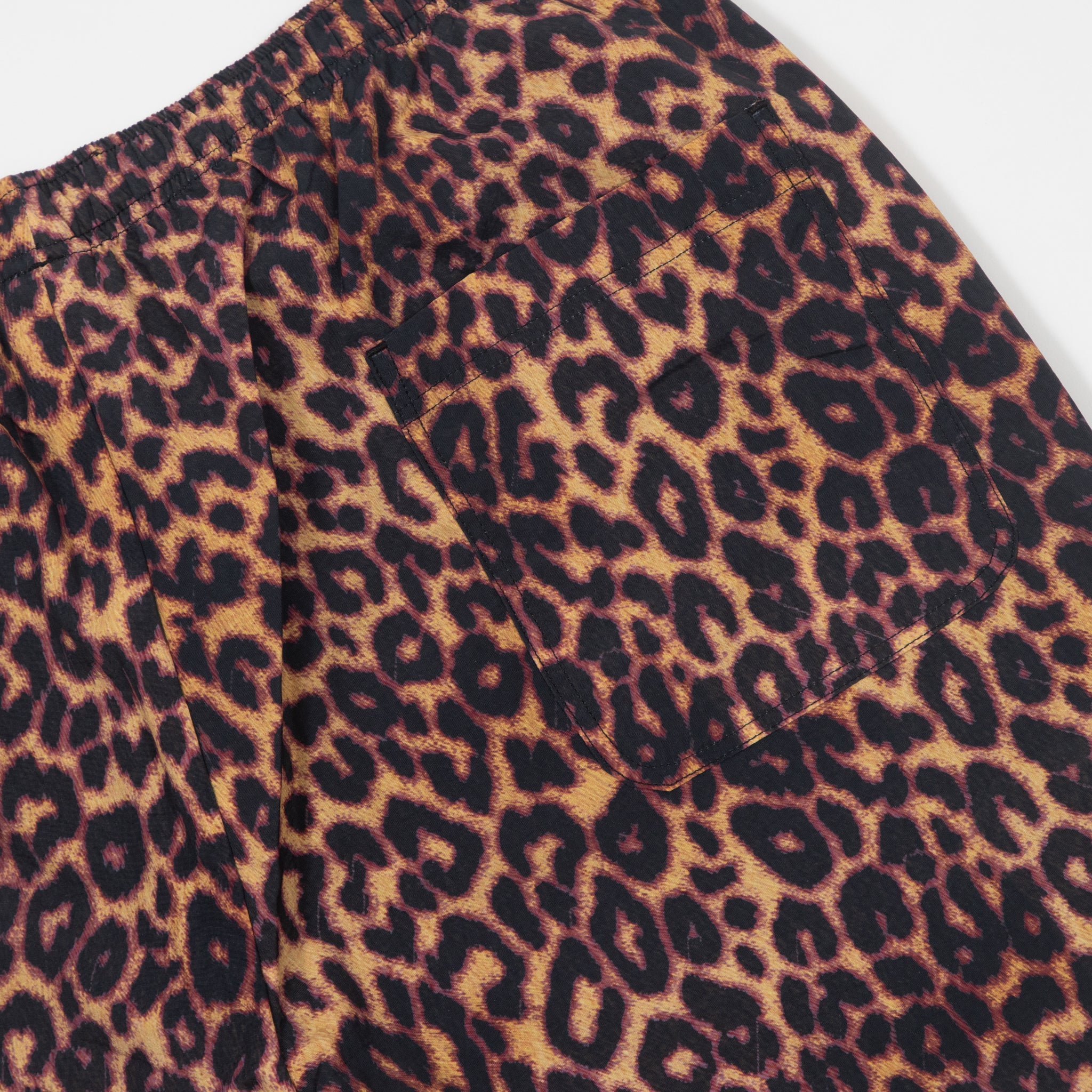 HUF 89 Printed Easy Shorts in BROWN